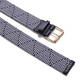 MARINA RINALDI ELASTICATED WOVEN BELT BLUE