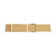 MARINA RINALDI ELASTICATED WOVEN CAMEL BELT