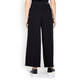 MARINA RINALDI STRETCH DENIM CULOTTE BLACK