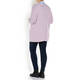 MARINA RINALDI CABLE KNIT CARDIGAN LILAC