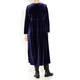 MARINA RINALDI VELVET DRESS NAVY