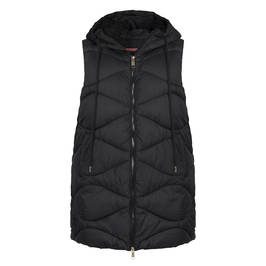 MARINA SPORT GILET BLACK - Plus Size Collection