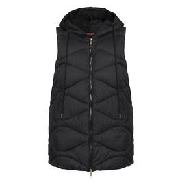 MARINA SPORT GILET BLACK - Plus Size Collection