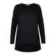 MARINA RINALDI CASHMERE BLEND JUMPER BLACK