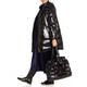 MARINA RINALDI QUILTED GLOSS PUFFER BLACK