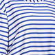 MARINA RINALDI BRETON STRIPE TOP NAVY 