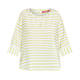 MARINA RINALDI BRETON STRIPE TOP LIME