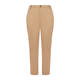 MARINA RINALDI STRETCH ANKLE GRAZER TROUSER TOBACCO