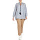 MARINA RINALDI CANDY STRIPE SMOCK TUNIC
