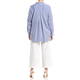 MARINA RINALDI CANDY STRIPE TUNIC NAVY