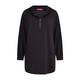 MARINA RINALDI LONG TUNIC WITH HOOD BLACK
