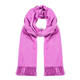 MARINA RINALDI CASHMERE STOLE MAGENTA 