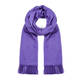 MARINA RINALDI CASHMERE STOLE PURPLE