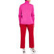 MARINA RINALDI WOOL BLEND POLO NECK FUCHSIA