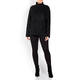 MARINA RINALDI SWEATER JEWEL EMBELLISHED SWEATER BLACK