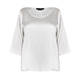 MARINA RINALDI SILK TOP WHITE 
