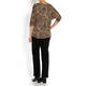 MARINA RINALDI ANIMAL PRINT TOP