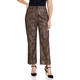 MARINA RINALDI GOLD AND BORDEAUX BROCADE TROUSER