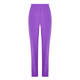 MARINA RINALDI FRONT CREASE PULL-ON TROUSER PURPLE