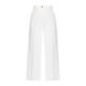 MARINA RINALDI COTTON TWILL TROUSER WHITE