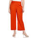 MARINA RINALDI VIRGIN WOOL TROUSER TANGERINE