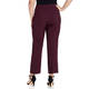 MARINA RINALDI ANKLE GRAZER TROUSER MAHOGANY