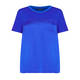 MARINA RINALDI SATIN FRONT TOP COBALT