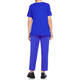 MARINA RINALDI SATIN FRONT TOP COBALT