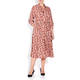 MARINA RINALDI FLORAL PRINT DRESS GINGER 