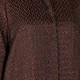 MARINA RINALDI JACQUARD LONG JACKET BRONZE