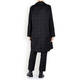 MARINA RINALDI FLUID CHECK VIRGIN WOOL DUSTER COAT