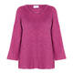 MARINA RINALDI SWEATER WITH LUREX MULBERRY