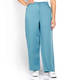 MARINA RINALDI LINEN BLEND TROUSER PALE BLUE