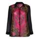 MUREK PINK & BLACK PRINT GEORGETTE SHIRT