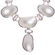 Beige mother-of-pearl NECKLACE