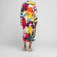 Noen Bold Floral Shirt Dress Multi-Colour