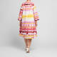 Noen Pure Cotton Dress Multi-Colour