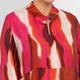 Noen Print Smock Dress Fuchsia 