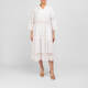 Noen Lace Dress White 
