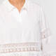 Noen Lace Dress White 
