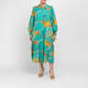 Noen Poplin Dress Green 