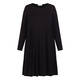 Noen Jersey Tiered Dress Black 