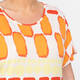 Noen Abstract Print Dress Coral 