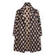 Noen Polka Dot Long Jacket Black 