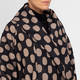Noen Polka Dot Long Jacket Black 