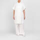 Noen Jersey Flared Trousers White