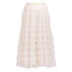Noen Layered Tulle Frill Skirt Vanilla 