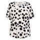 Noen Jersey Spot Print Top Beige