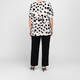 Noen Jersey Spot Print Top Beige