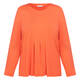 Noen Jersey Pleated Top Coral